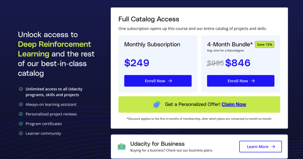 Udacity Review: Udacity Prices